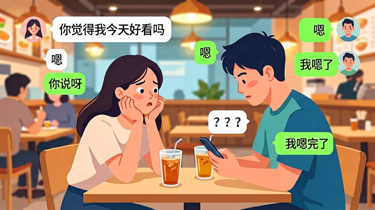 「嗯」字背后的直男极限测试