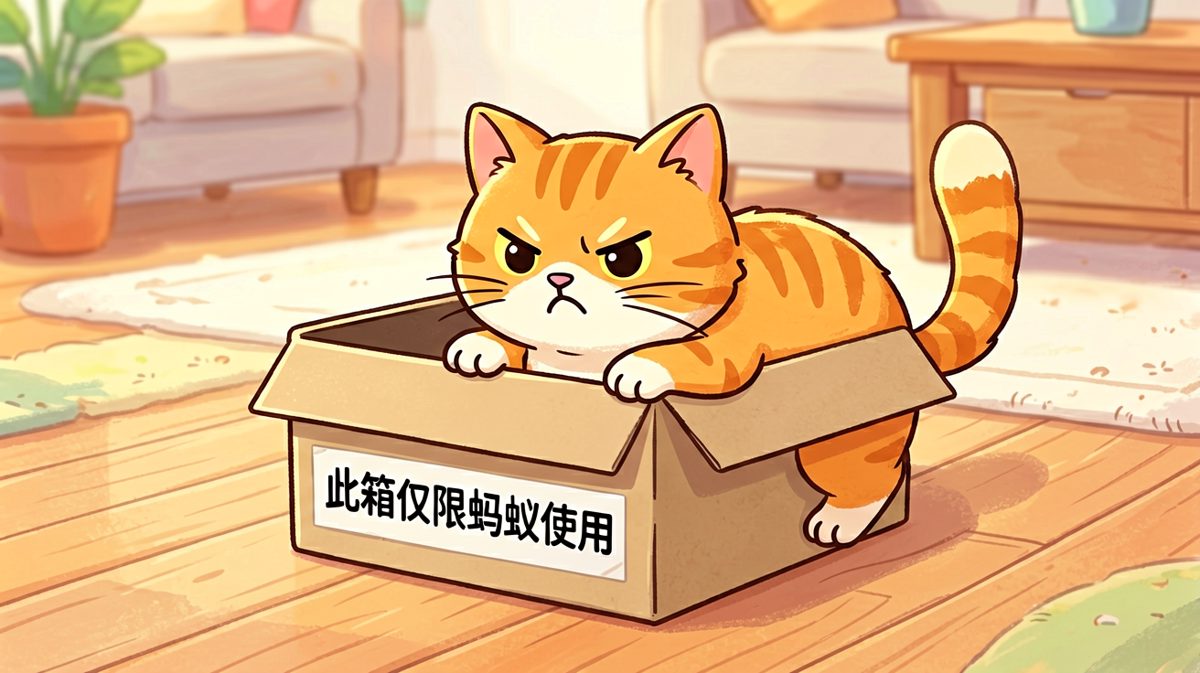 猫：只要我够扁，就没有装不下我的容器。
