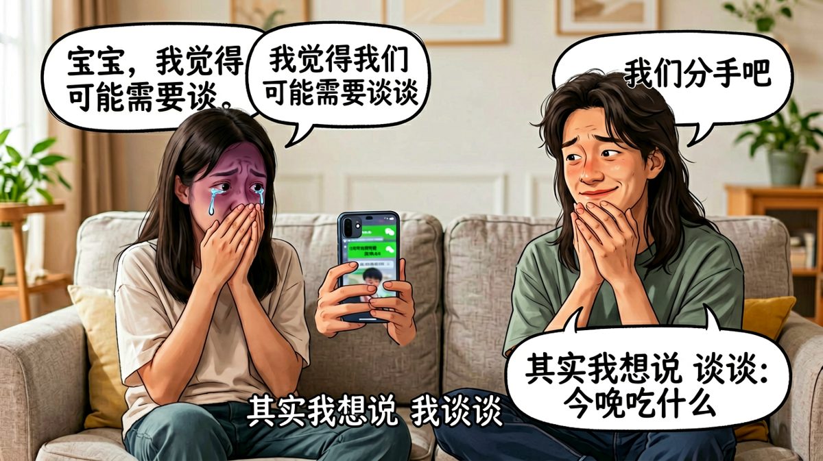 一句话把女朋友吓到哭，结果只是想吃火锅
