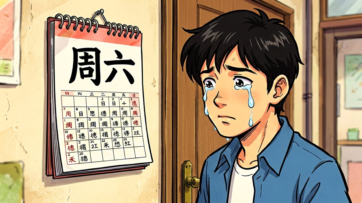 等等……今天不是周六吗？