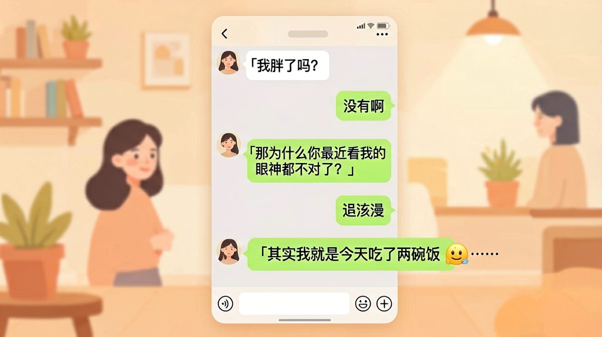「我胖了吗？」的反转陷阱