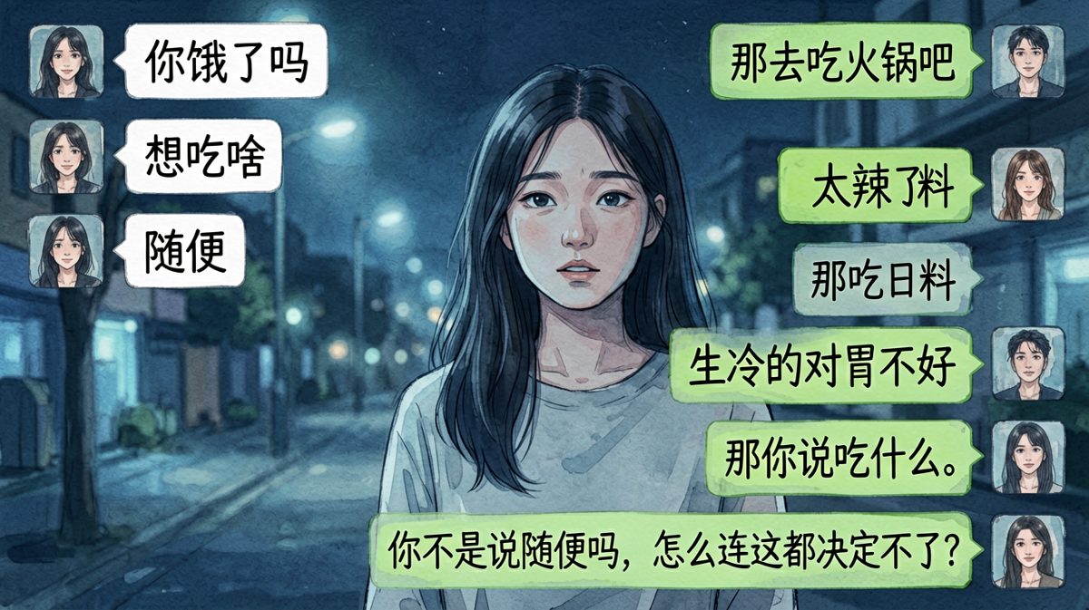 「随便」是最难回答的答案