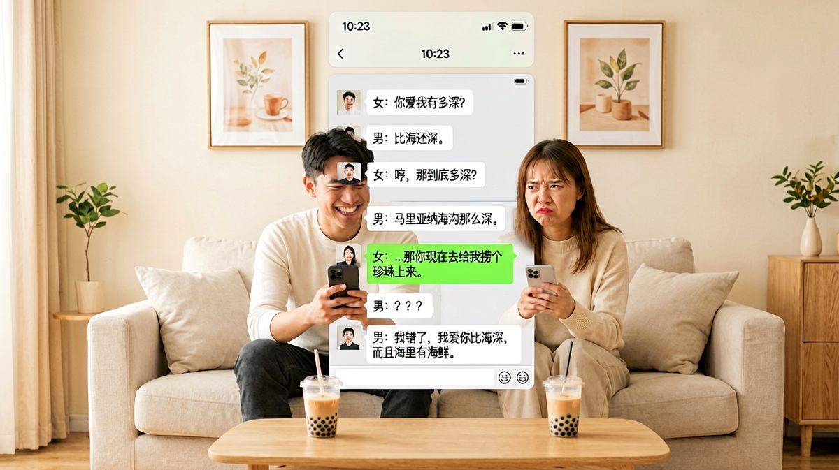 比海还深——结果女神让我去捞珍珠
