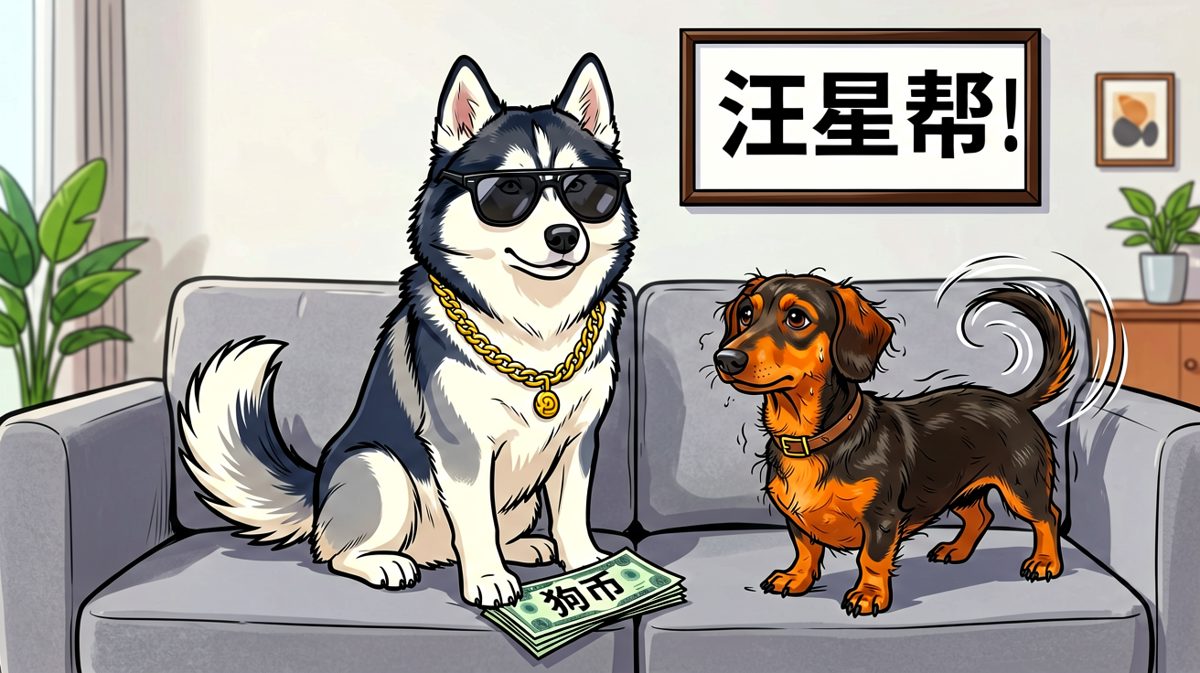 二哈：别怕，我只是来收保护费的……旺！