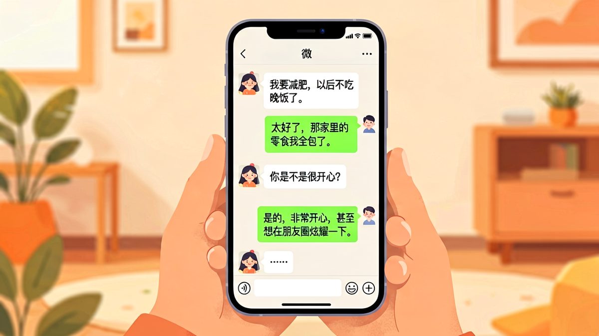 减肥宣言被对象瞬间背刺，男生秒变零食收割机。