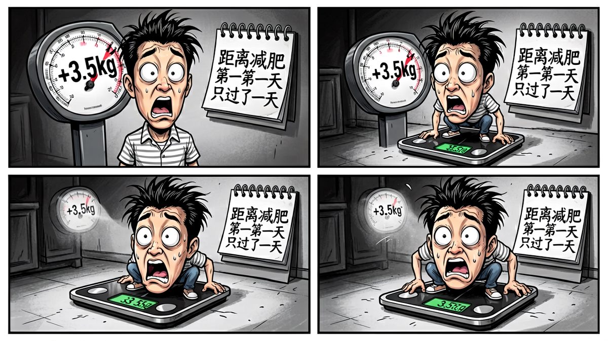 第二天：减肥？不存在的
