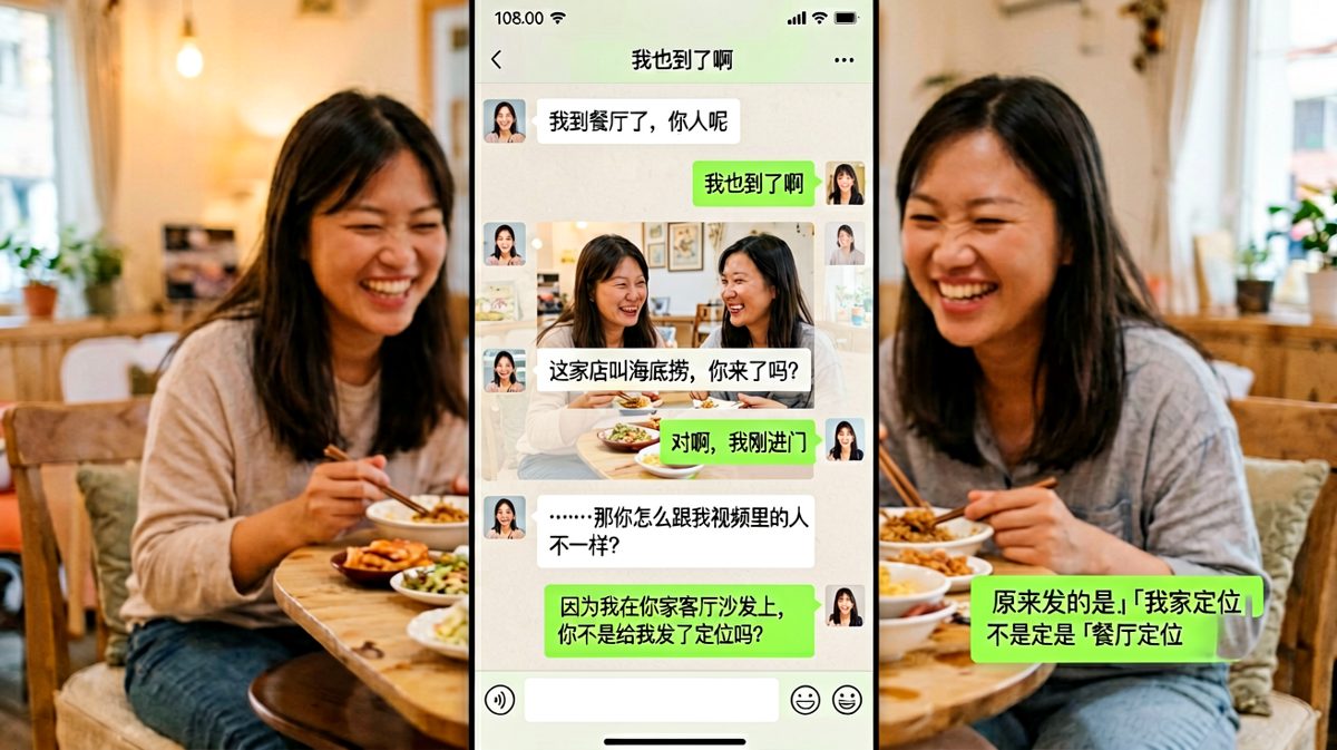定位发错，人在家中坐