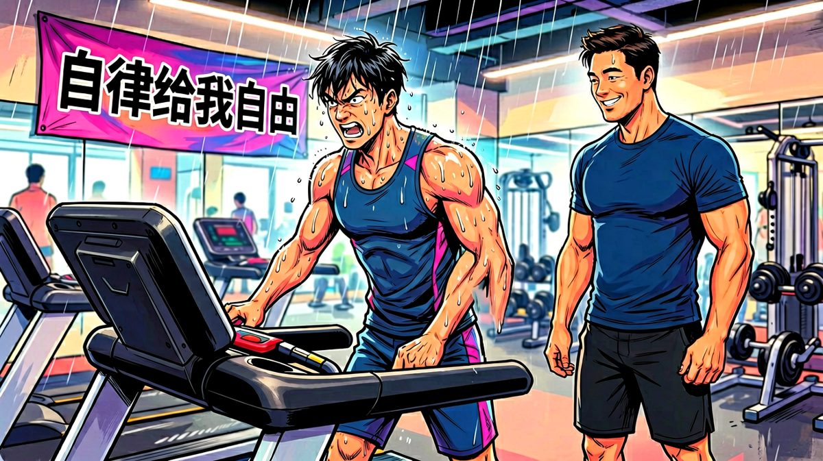 咬牙坚持办了健身卡，第一天就累到怀疑人生