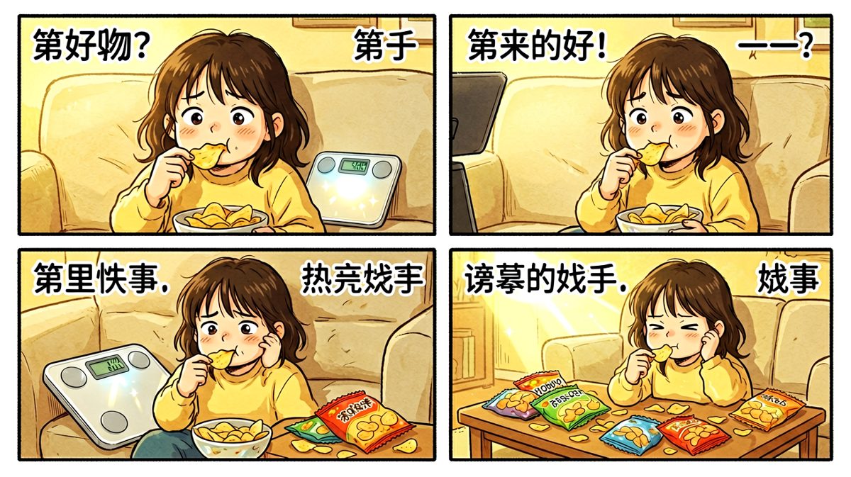 第36天，减肥？不存在的，先吃完这包再说