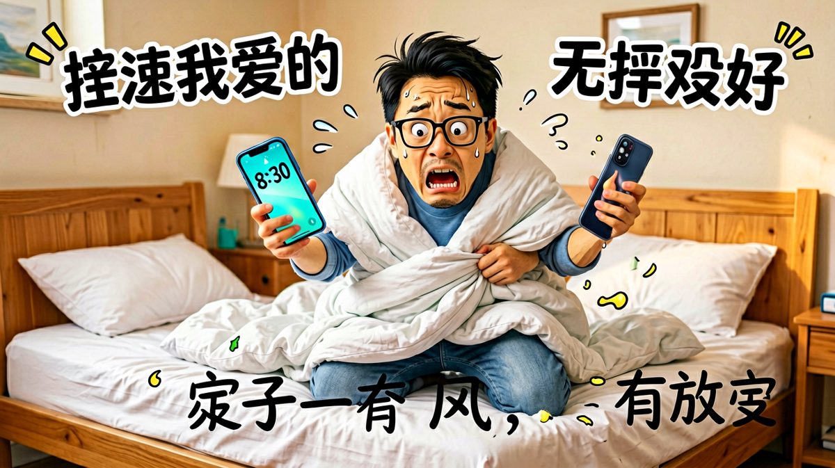 发现要迟到了，瞬间灵魂出窍