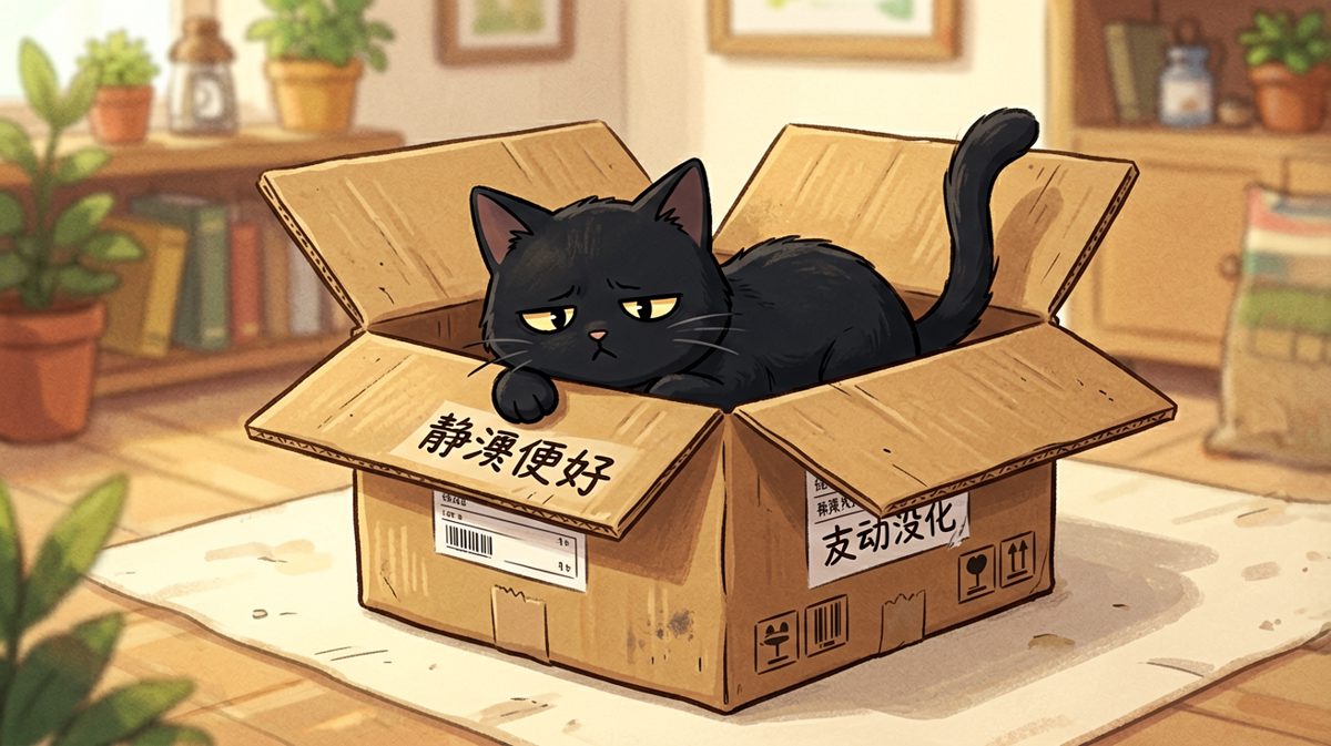 只要我够努力，纸箱就能把我装下——失败