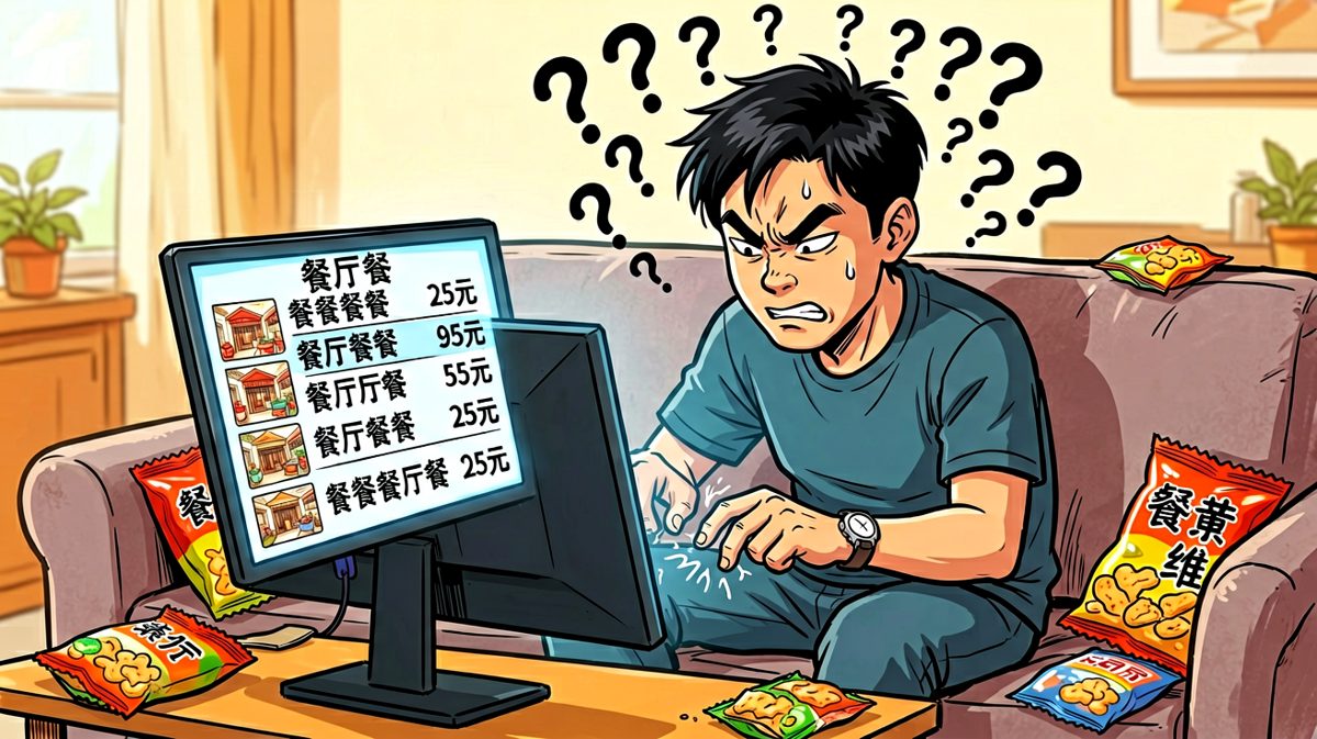 选哪家……满减怎么算……运费要不要凑单？