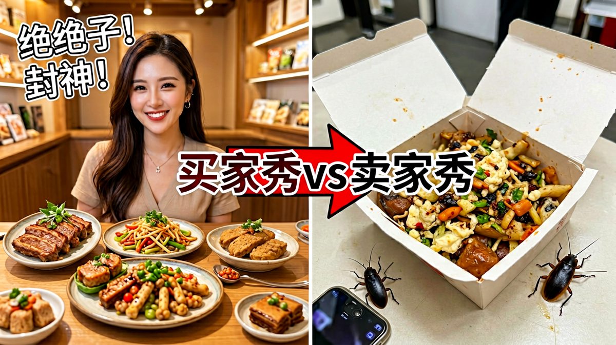 网红探店翻车现场：照片是骗人的，现实是不会骗人的