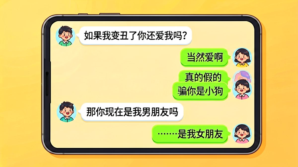 设套成功，反手一记灵魂拷问。