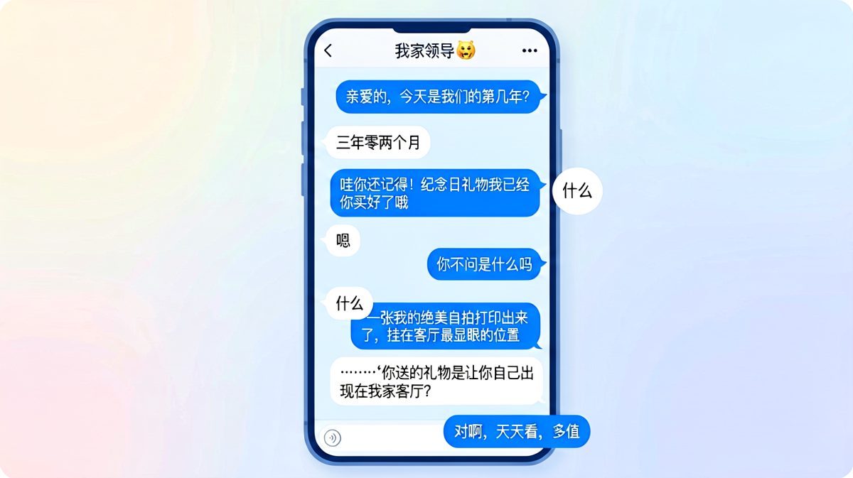 「礼物是我自己」——这礼物确实没人能替代