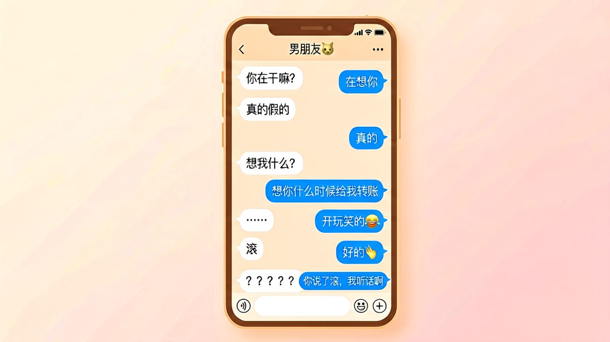 「你说了滚，我听话啊」——直男式服从，逻辑满分但情商归零