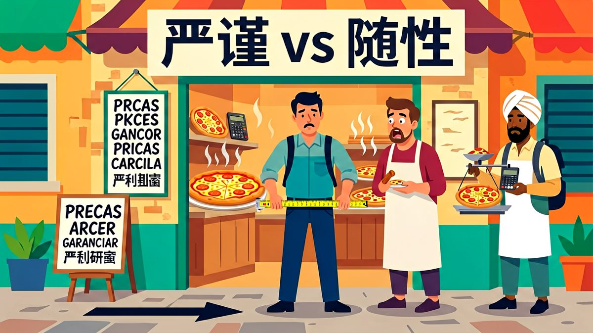德国人的尺子遇上意大利人的热情，这披萨还能吃吗？