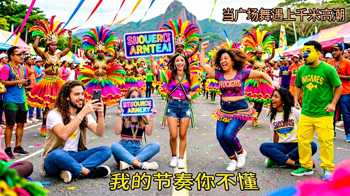 中国大妈的广场舞节奏让巴西人都懵了！