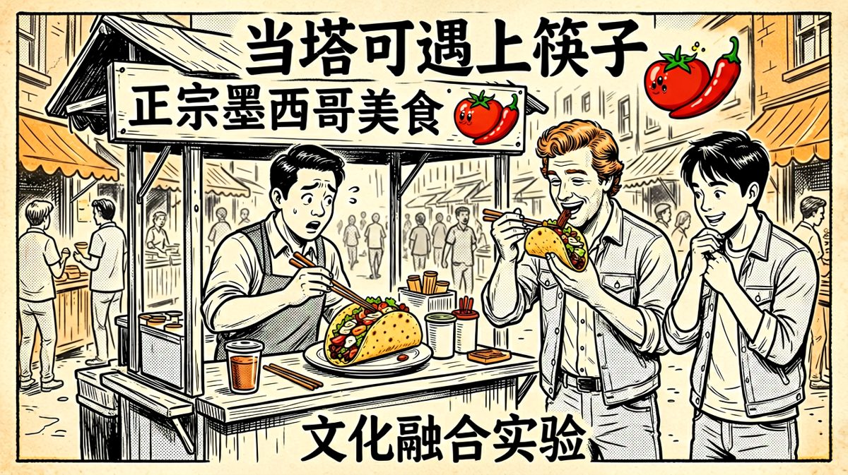 塔可配筷子，这是什么神仙组合？