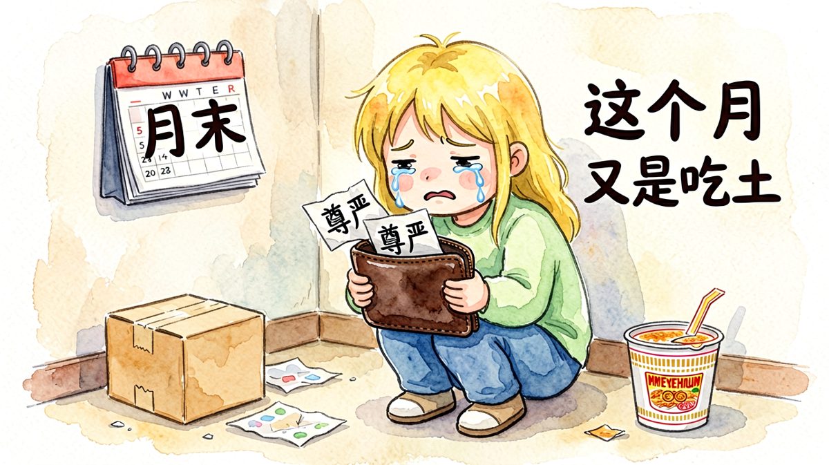 钱包比我的脸还干净