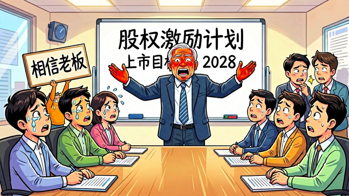 老板：'公司上市，人人都是股东！' 员工甲：'那我能不能先预支一股？' 老板：'……你被预支了'