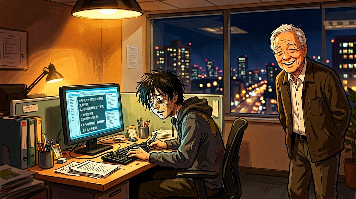 老板：'公司关心每一位员工的成长。'员工头也不抬：'那成长费是按月发还是按年发？'