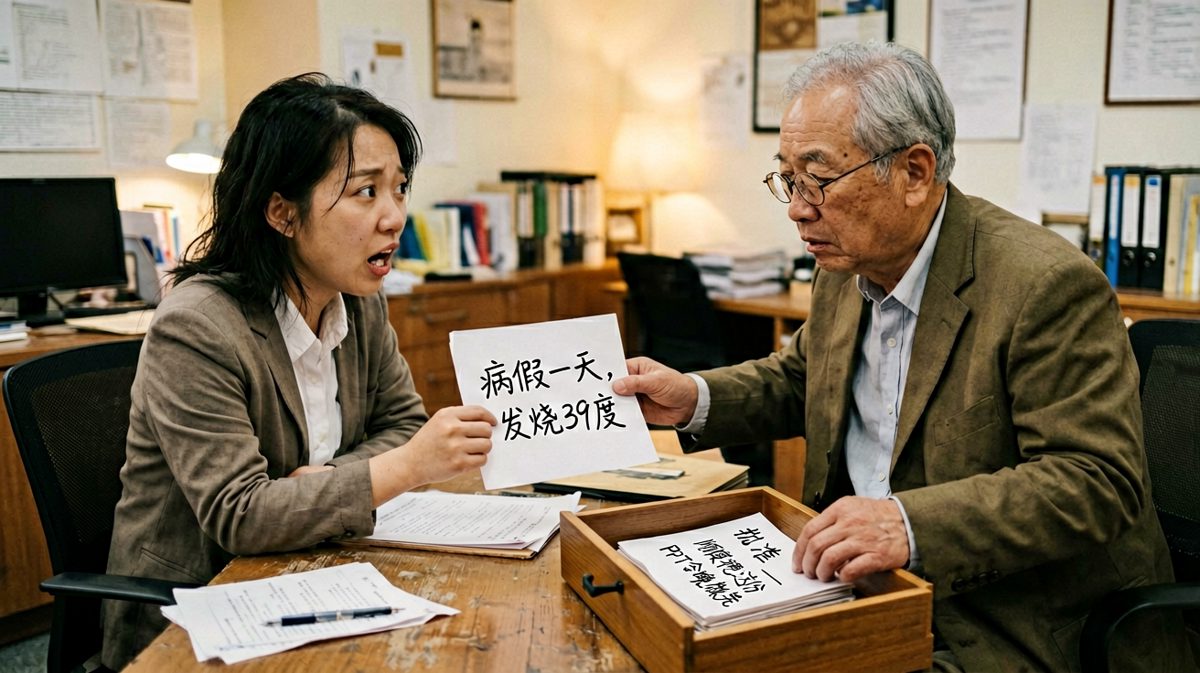 装病请假被识破，老板的反转让打工人彻底破防！