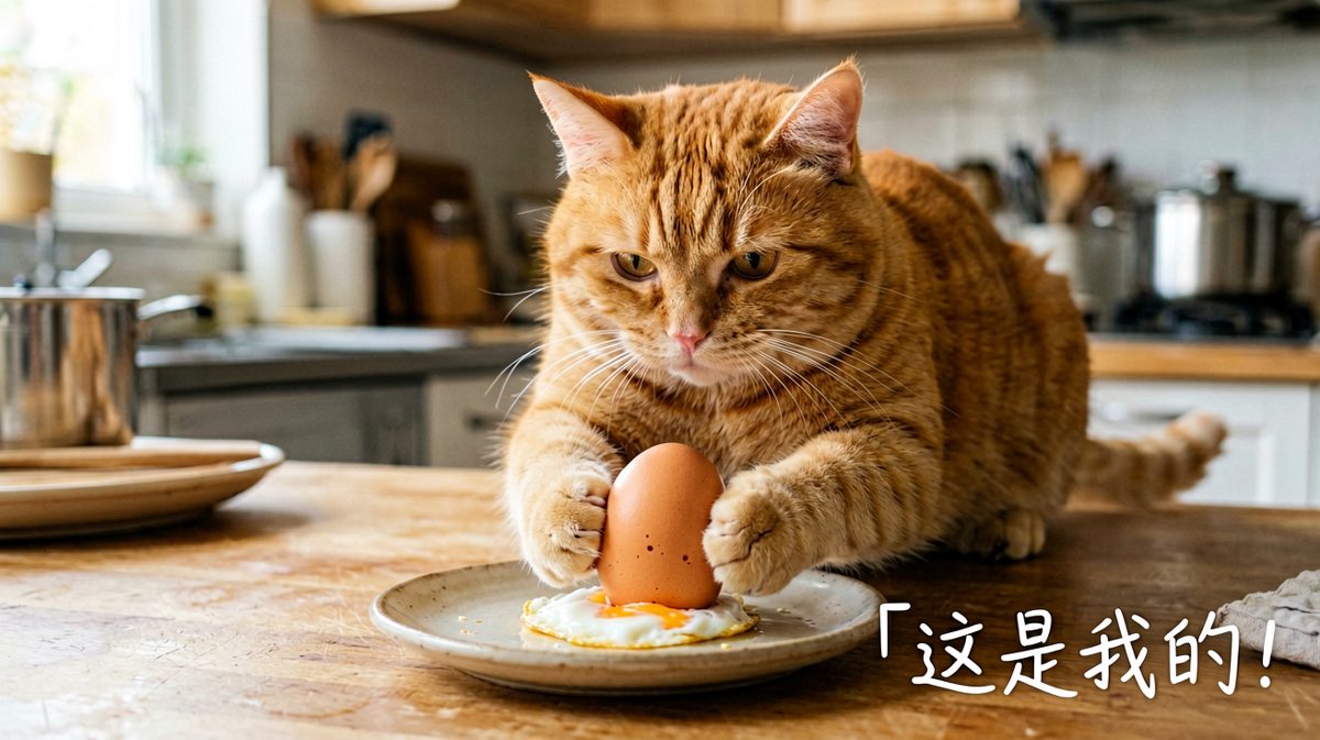 橘猫和鸡蛋之间的领土争端