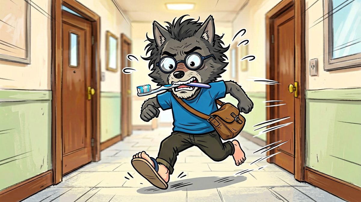 迟到了迟到了迟到了！