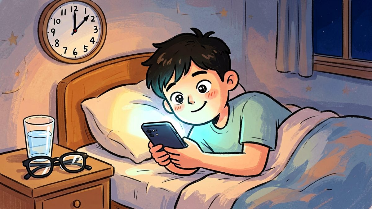 晚上11点：信心满满打开短视频APP
