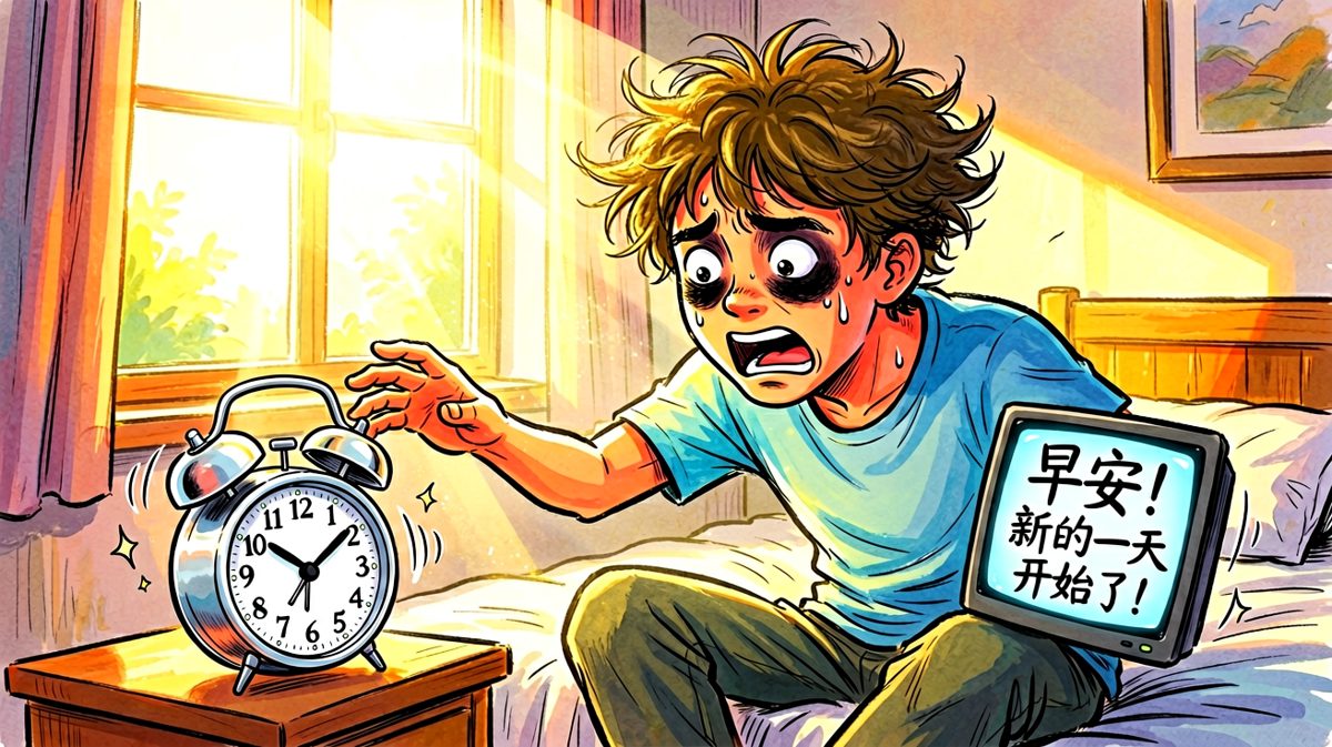 早上7点：闹钟响起时的灵魂出窍
