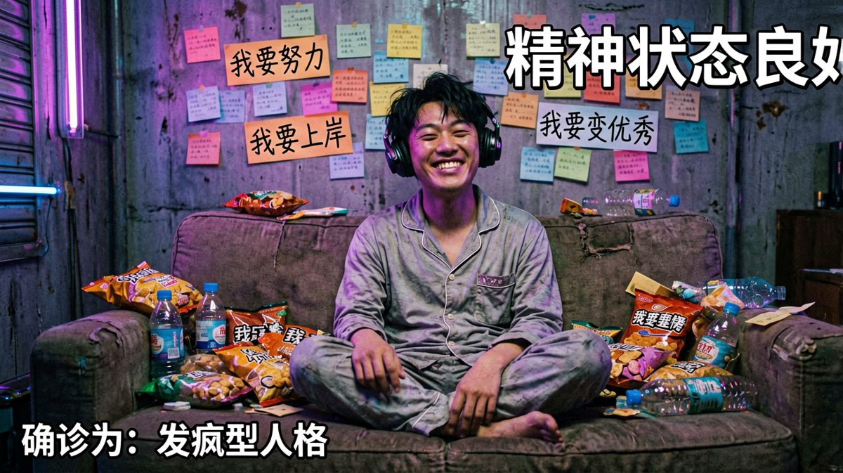 精神状态良好？确诊为发疯型人格