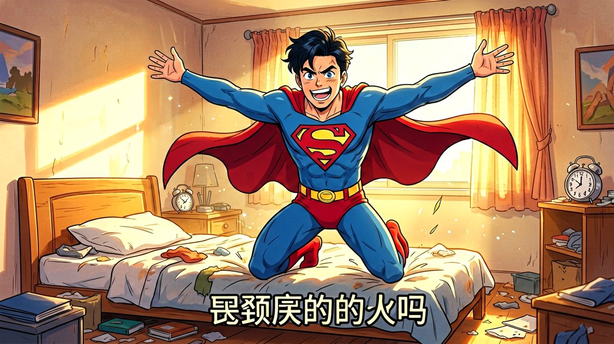清晨六点，斗志满满！