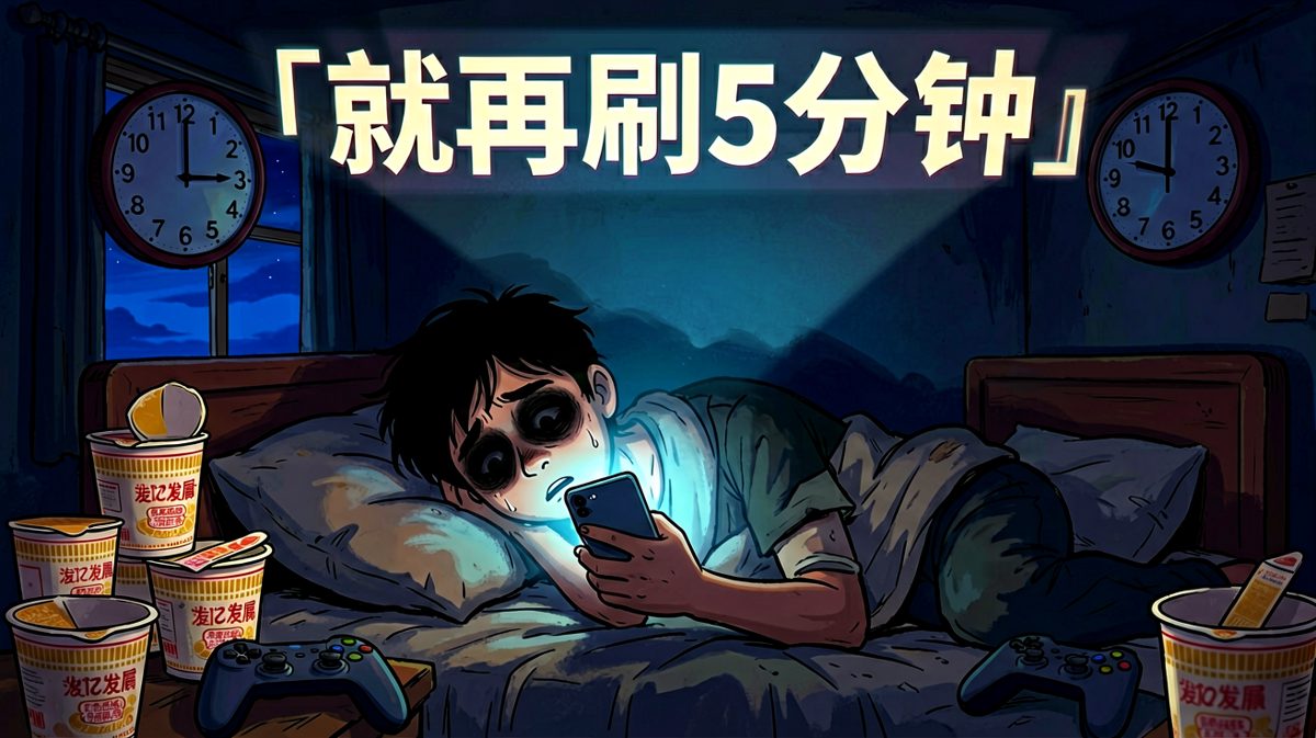 熬夜不是因为我困，是因为白天不属于我