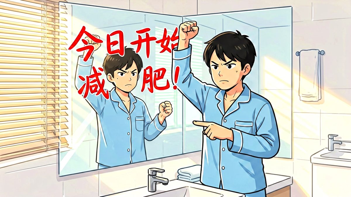 立下flag：今天开始减肥！