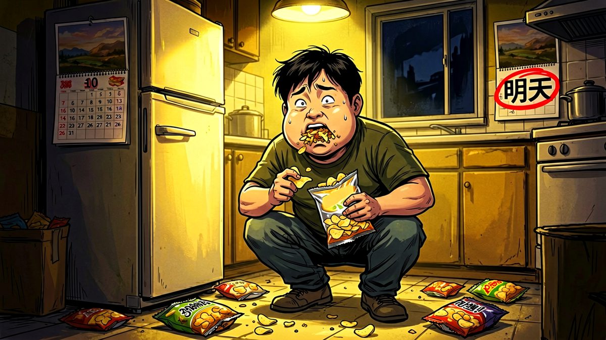 明天再减，这句话说了多少遍了