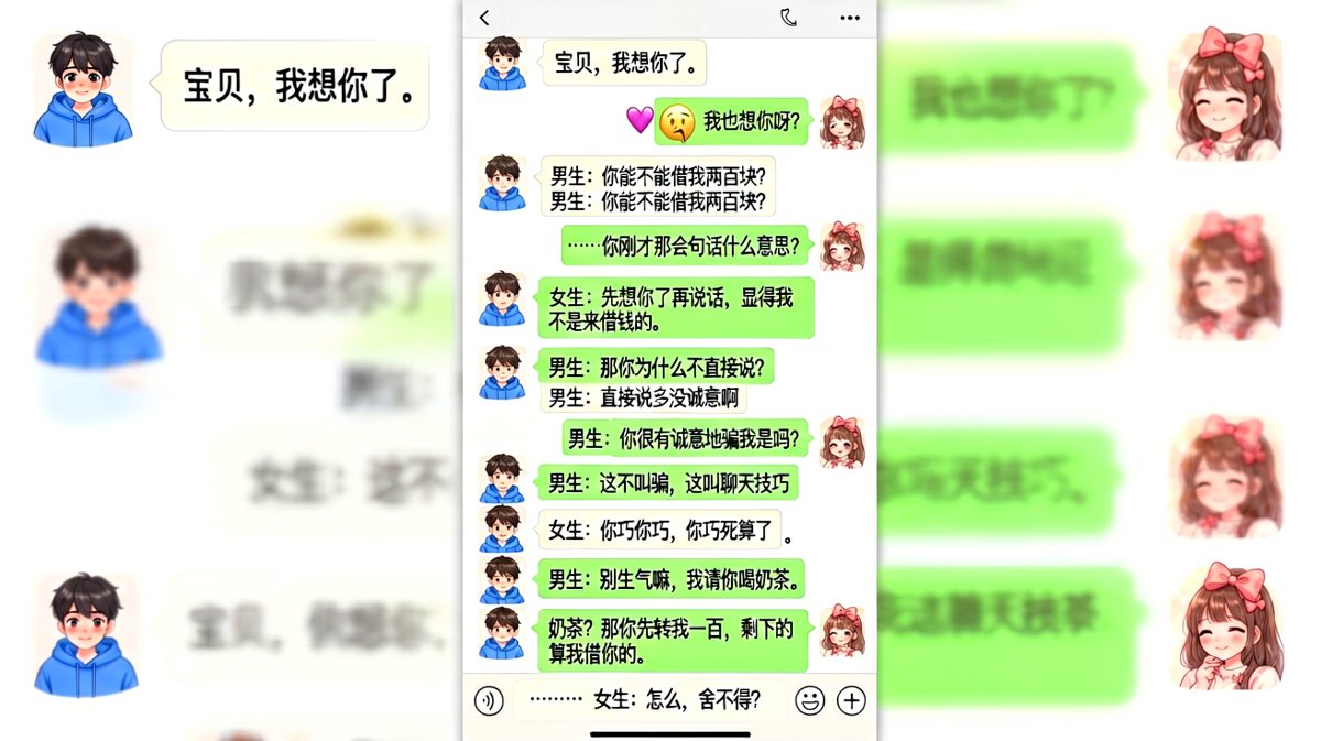 借钱也要先铺垫