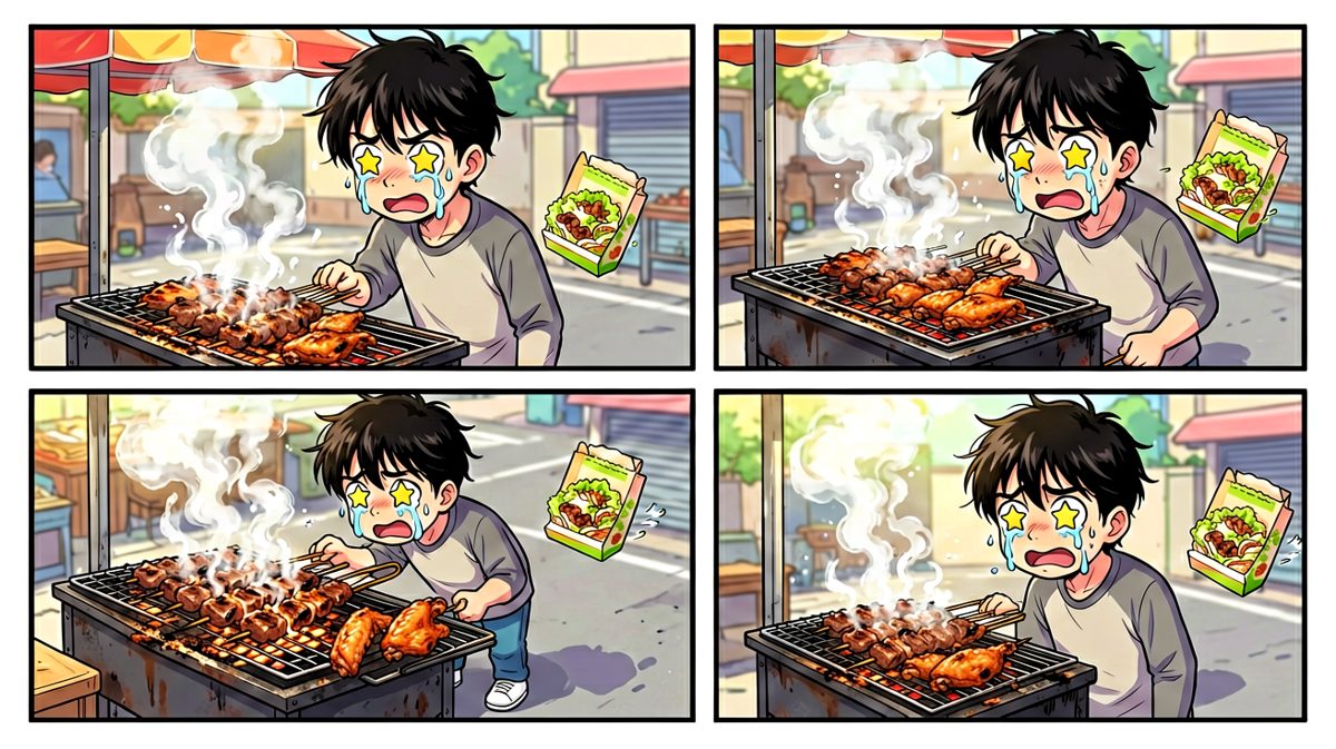可是……那香味也太诱人了！