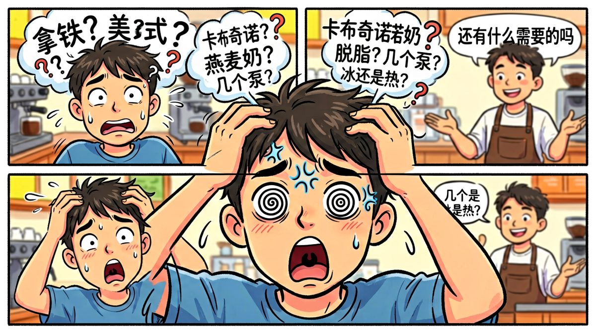被选择困难症彻底击垮