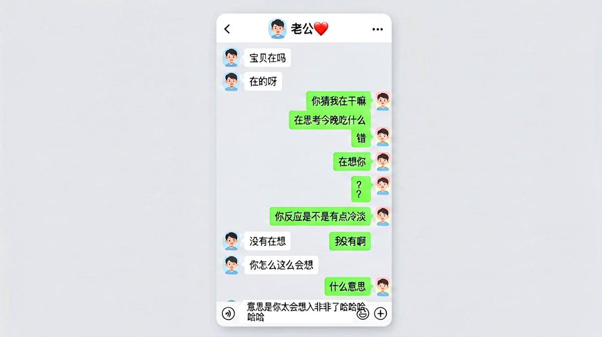 想你反转：深情告白被一句话怼回去