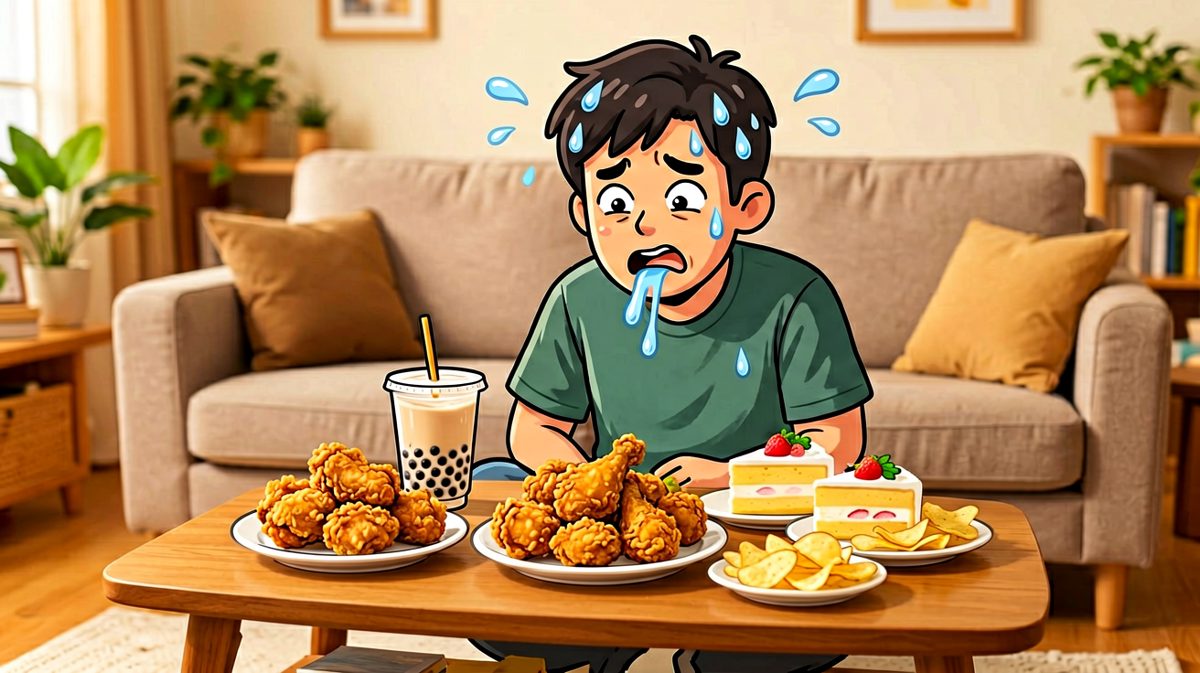 减肥路上突然杀出美食大军