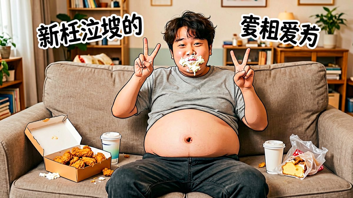 吃饱了才有力气减肥，明天再说吧