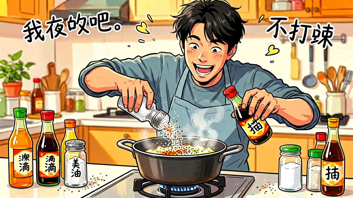 调味品？这些我闭着眼睛都能搞定！