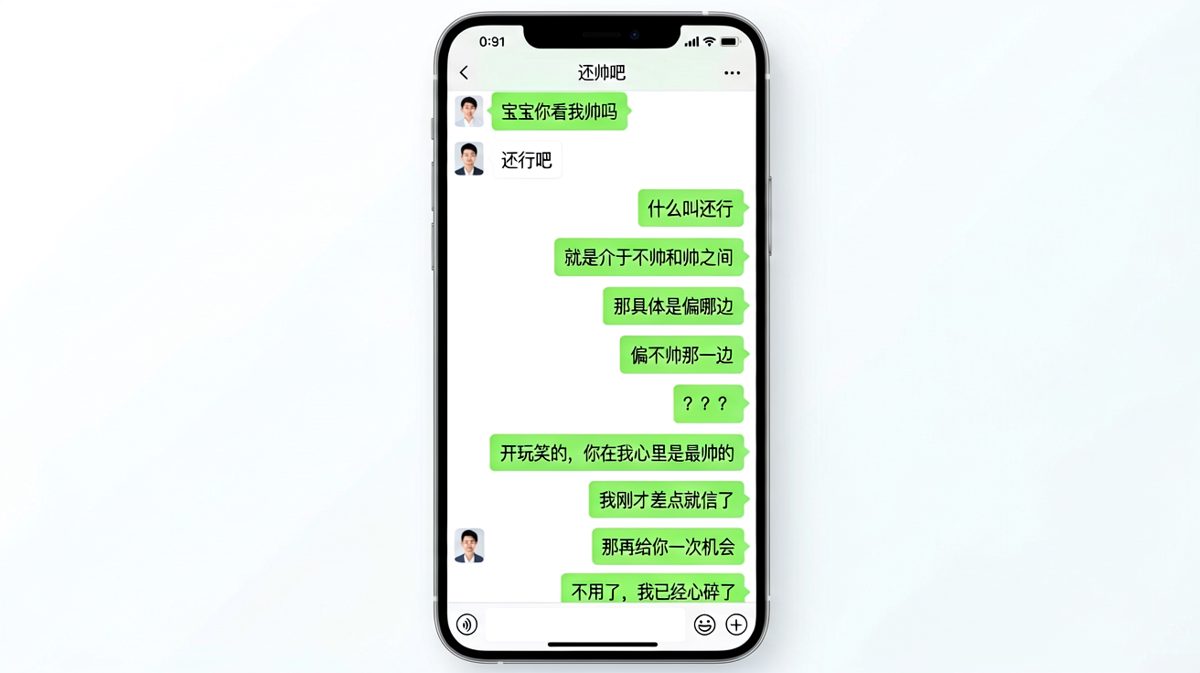 偏不帅那一边——扎心预警