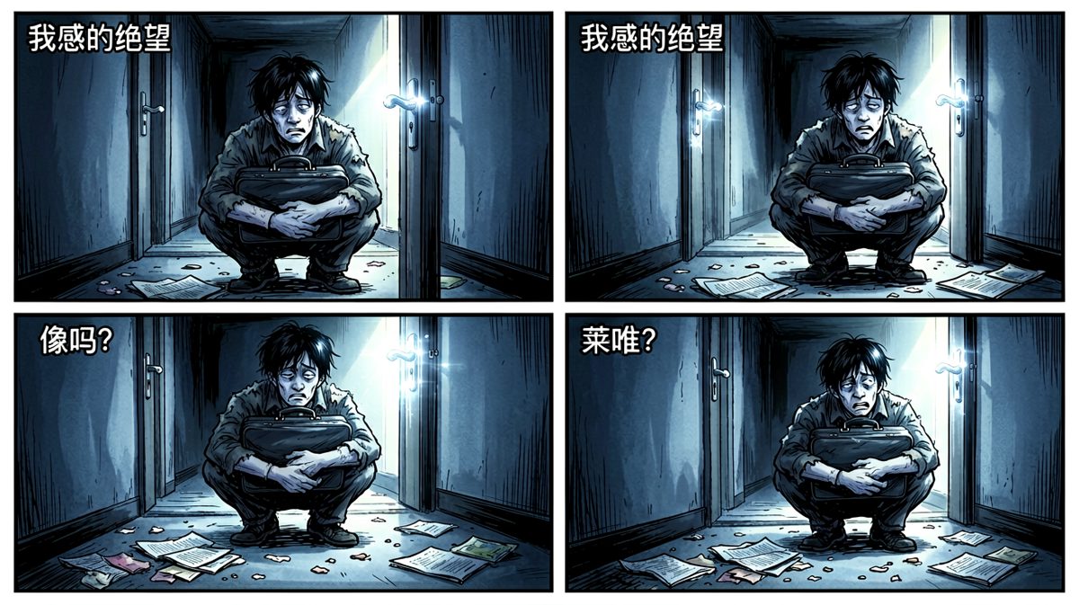 绝望了，已经在思考要不要学撬锁了。