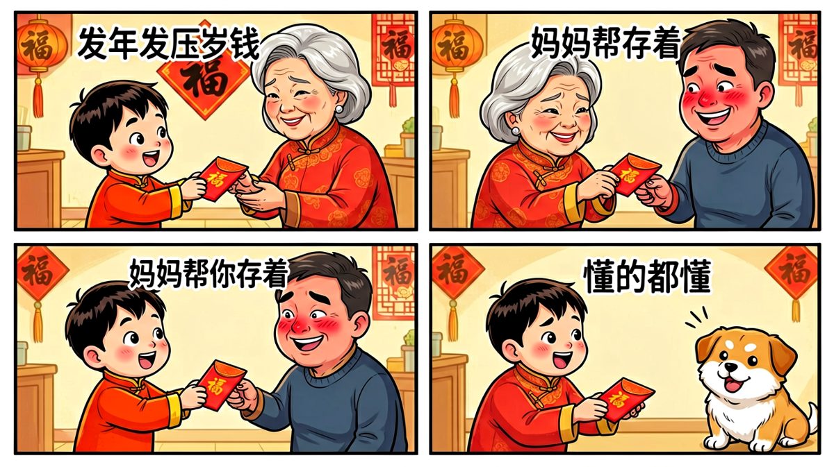 妈妈的'帮你存着'=永久没收