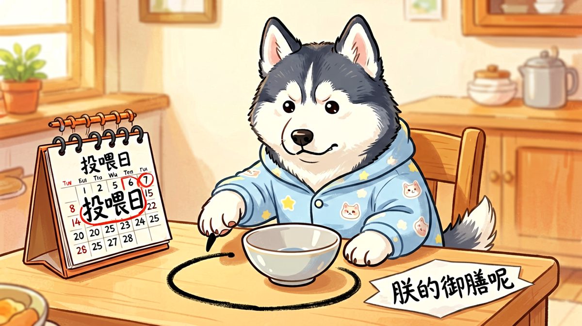 二哈：我的饭呢？没看见就给我端上来！