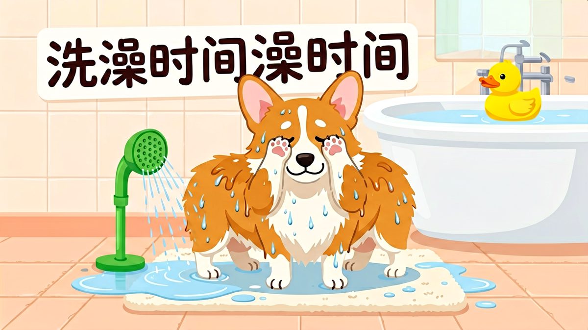 柯基：水这种东西，存在即是多余的！