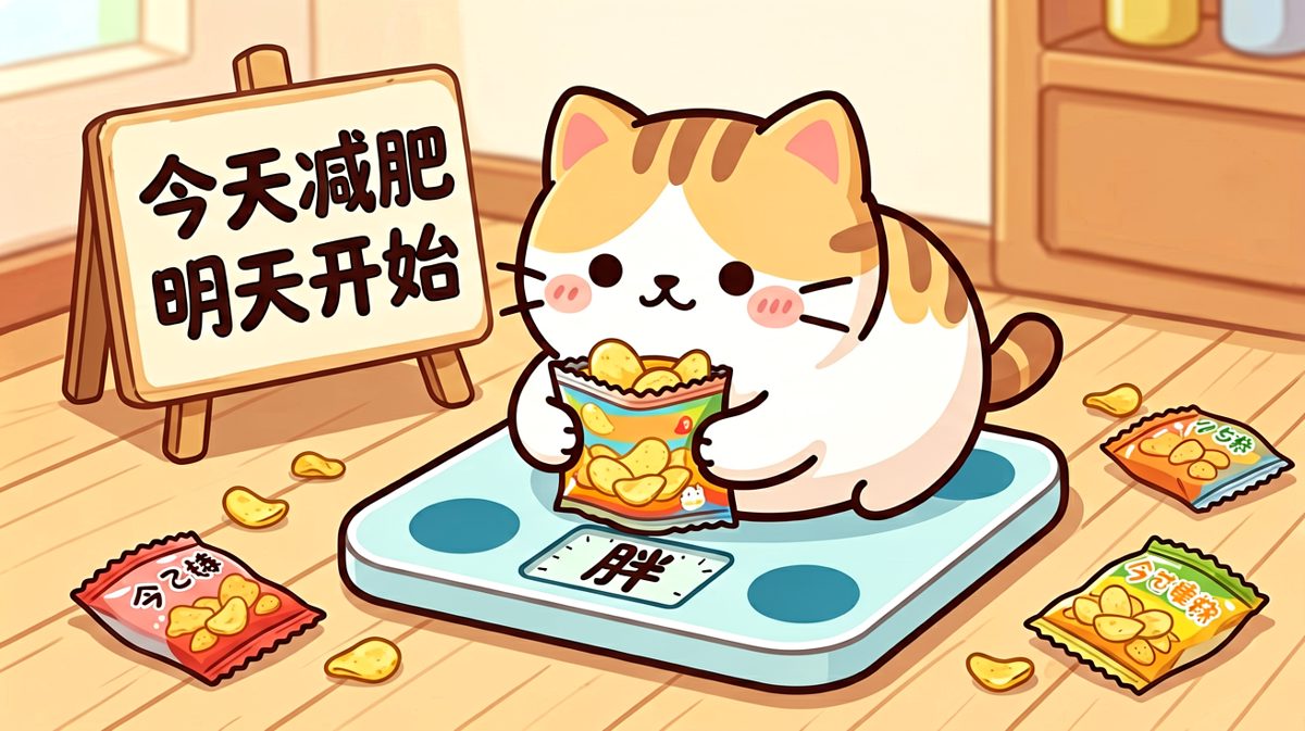 减肥嘛，反正也是一阵一阵的。