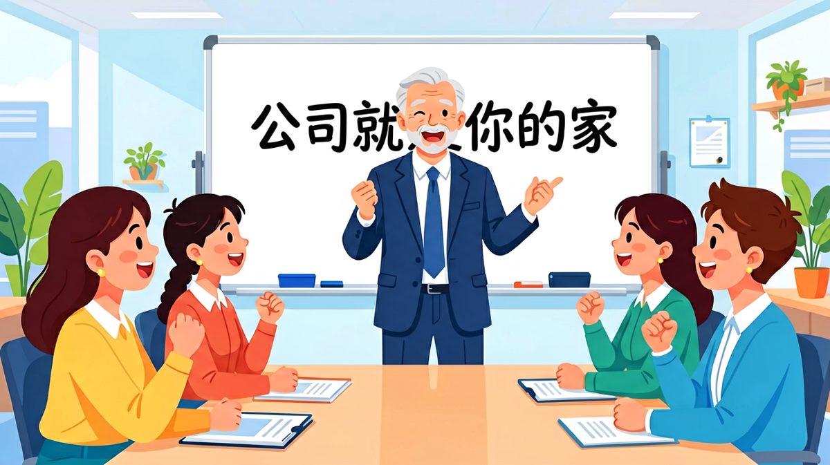 老板说'公司就是你的家'，员工刚要感动就开口请假回'娘家'
